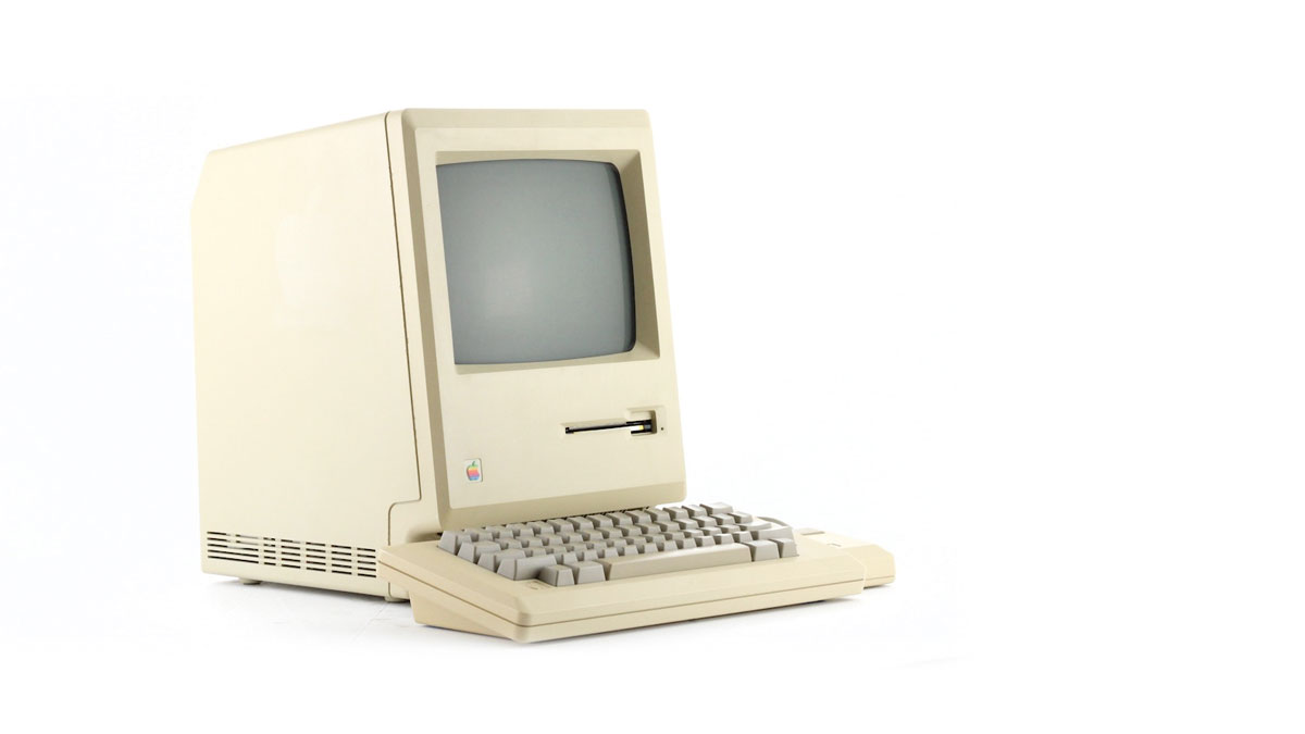 The original Apple Macintosh 128K 