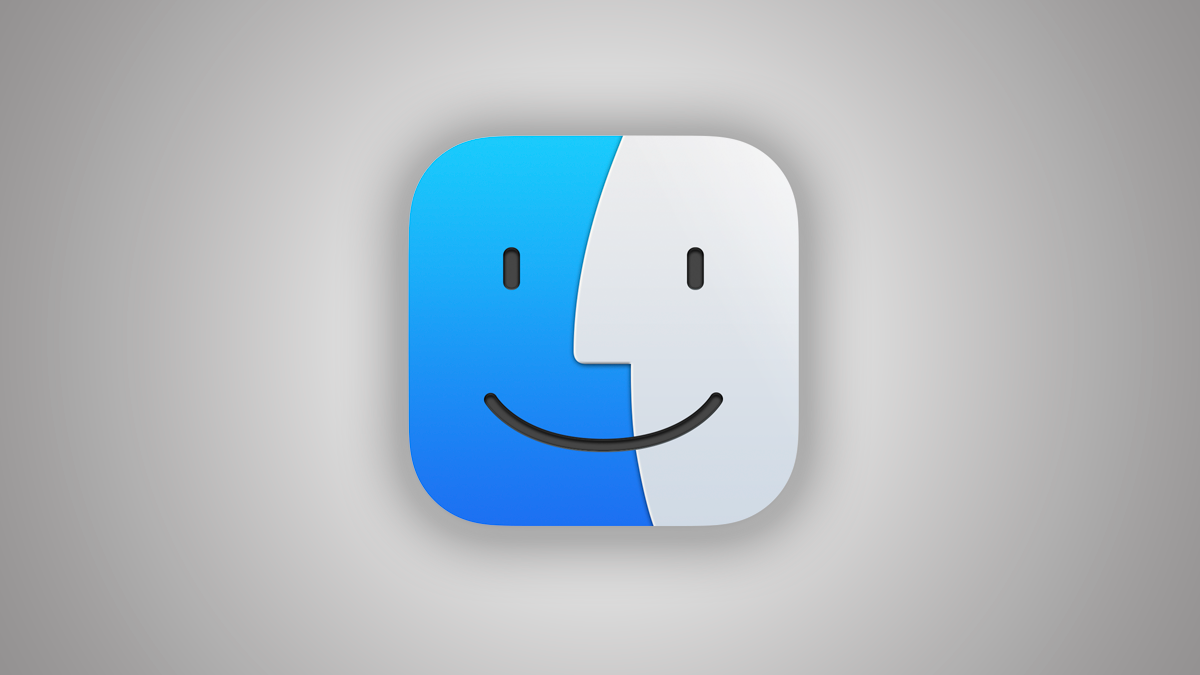 The macOS Finder icon